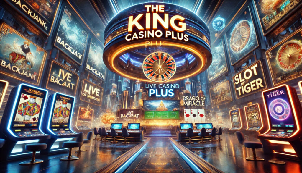 Experience the Magic of The King Casino Plus with Immersive Games Like Slot of Miracle and Dragon Tiger 더킹카지노