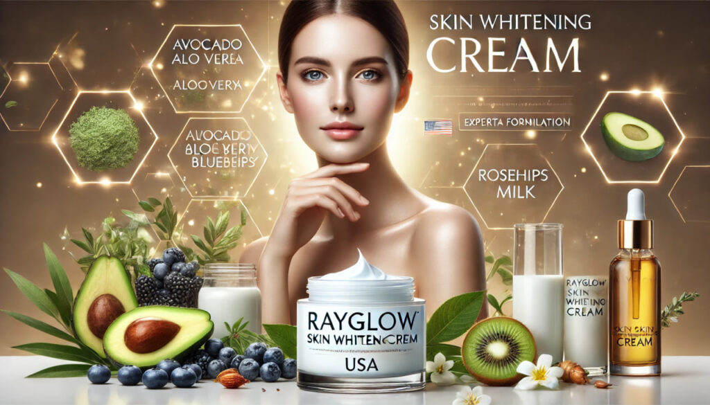Skin whitening cream